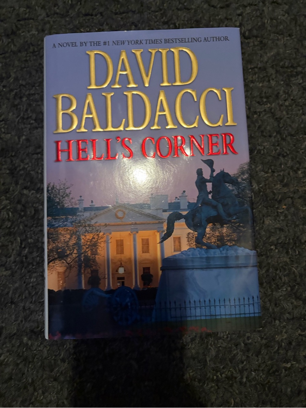 Hell's Corner by David Baldacci Thriller Fiction Book